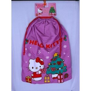 Hello Kitty Christmas Canvas Santa‎ Gift Bag
